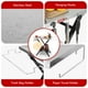 thumbnail image 3 of Feasto Mesa plegable para parrilla, mesa portátil para parrilla con estante inferior de almacenamiento adicional, mesa plegable para interior y exterior con soporte para parrilla y soporte para pañuel, 3 of 5