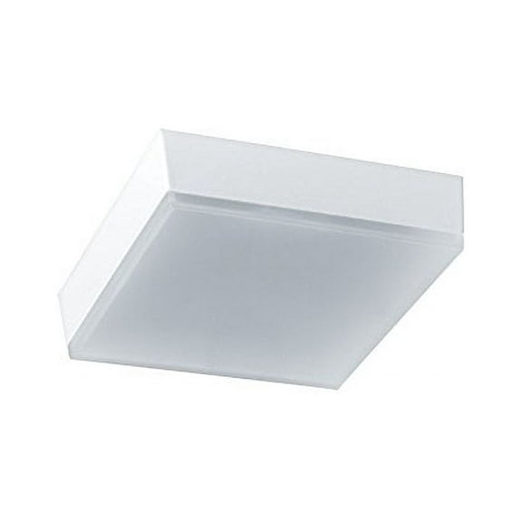 9 Watt - LED - 5 in. Square Ceiling Fixture - 60W Incandescent Equal - 2700K Warm White - Vandal Resistant - RAB SK9SYYW