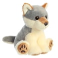 thumbnail image 1 of Peluche Aurora Snuggly Lil Wiley Wolf, 13 cm, gris, 1 of 6