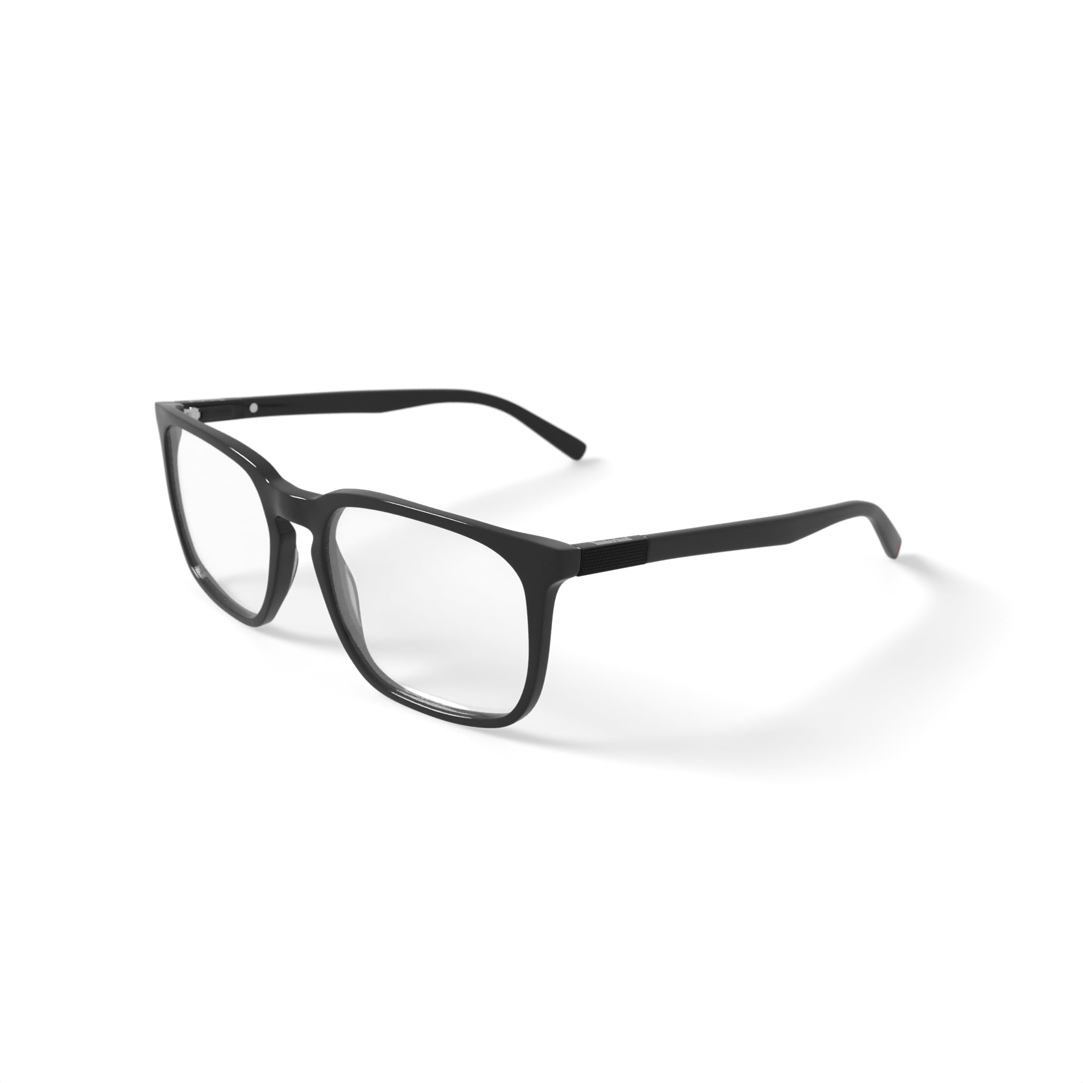 Timberland Men's TB1814-1 Square Prescription Eyeglasses with Case, Black