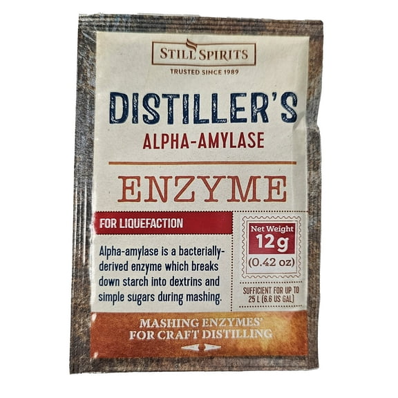 Still Spirits Distiller's Enzyme Alpha-Amylase 12 gram