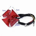 thumbnail image 5 of Brake Motorcycle Tail Light Running Maltese Cross License Universal Quads ABS Choppers DC 12V Dirt Distinctive, 5 of 5