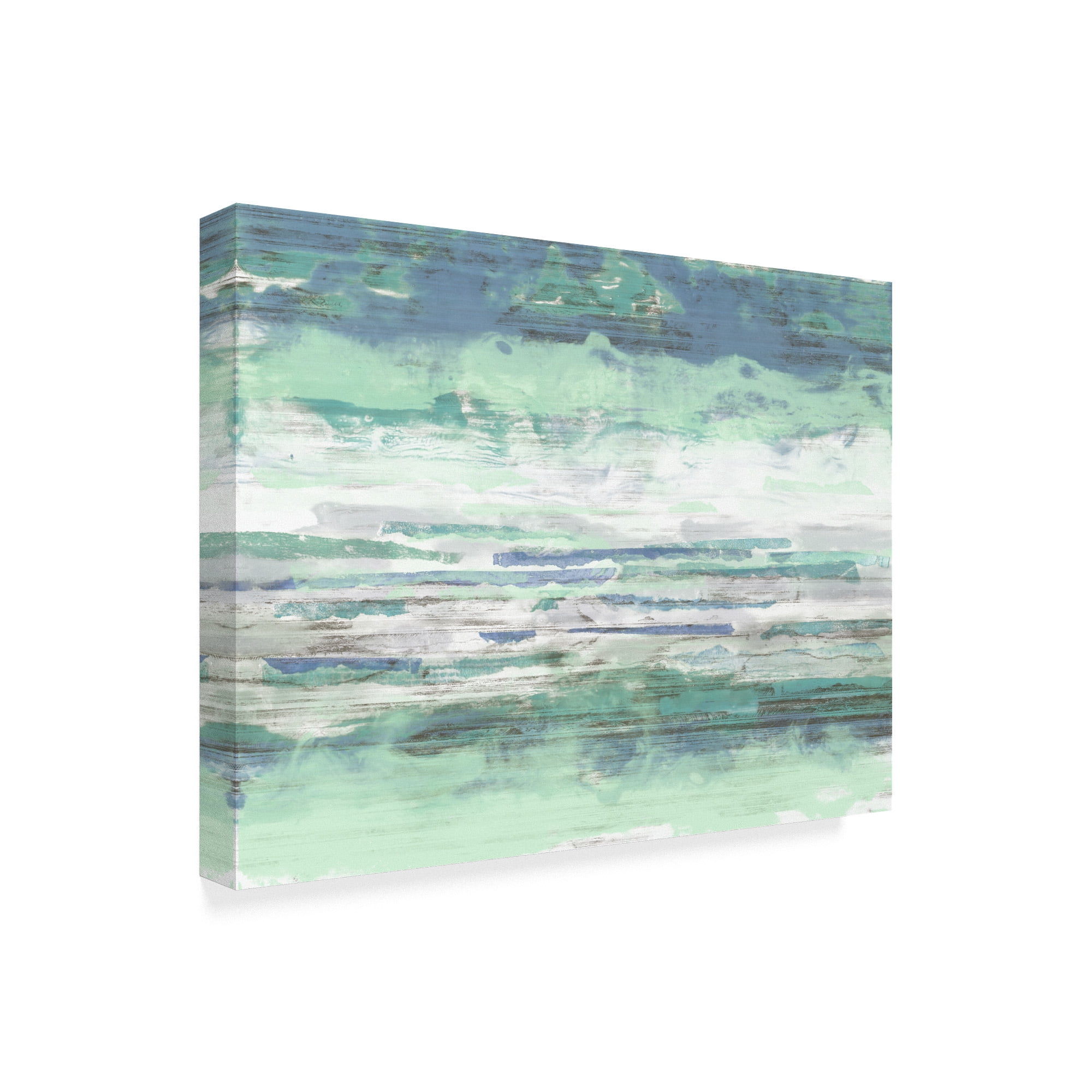 Trademark Fine Art 'Seascape Striations I' Canvas Art by Jennifer Goldberger
