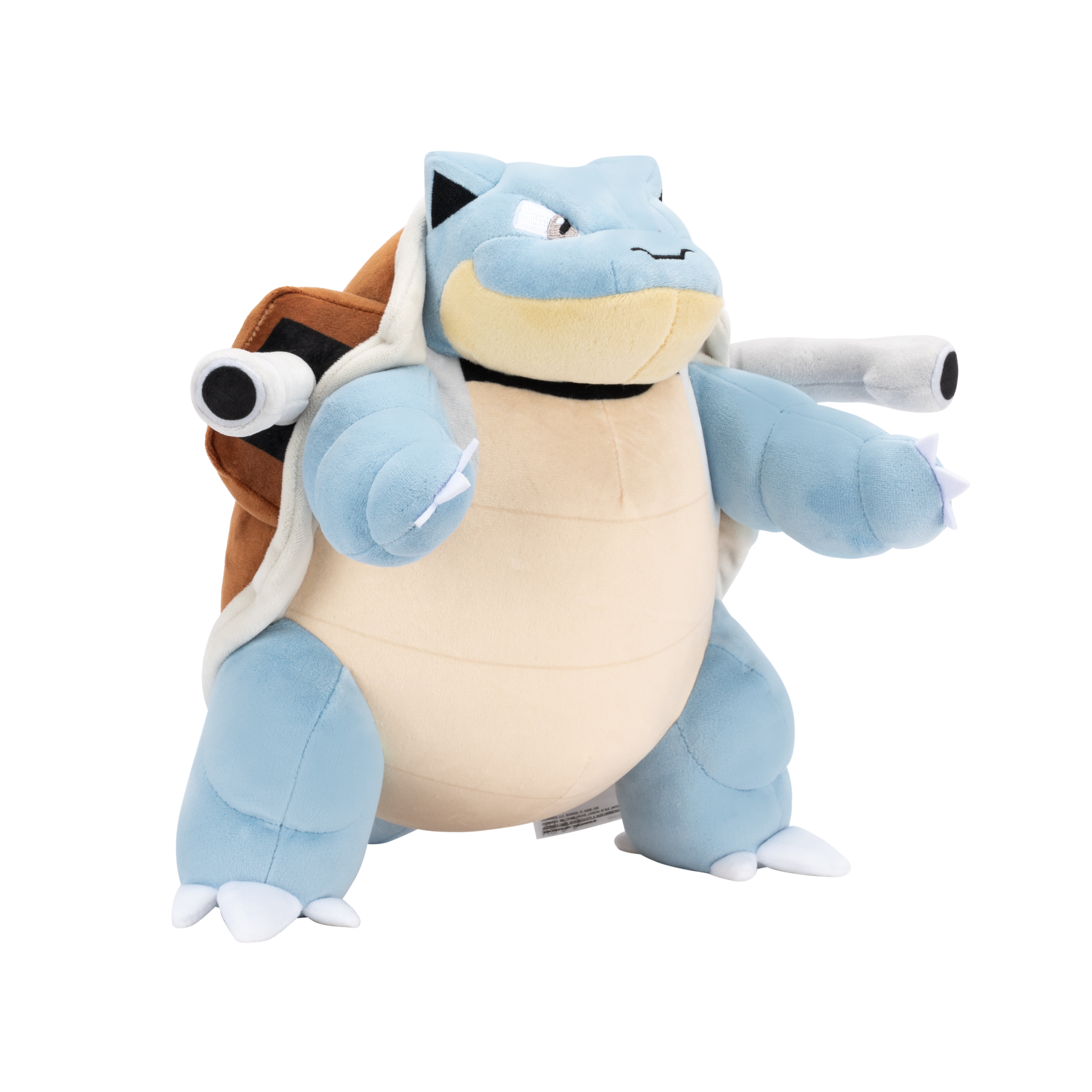 Pokémon Blastoise Plush Toy, 12-Inch Soft Stuffed Character Plush