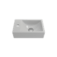 thumbnail image 5 of BOCCHI 1418-002-0126 Fireclay Sink 1-hole Left Side Faucet Deck in Matte White, 5 of 5