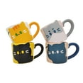 thumbnail image 1 of Cat Coffee Mug, Ceramic 10 oz Cup for Cat Lovers, 4 Colors, 1 of 6