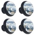 thumbnail image 2 of 4 Pcs Seagull Knobs for Kitchen Cabinet Cupboard Dresser Bookcase Drawer Pulls Handles Round Home Decor, 2 of 8
