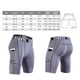thumbnail image 5 of Pantalones deportivos delgados para hombres Pantalones cortos de yoga Medias elásticas de secado ráp Lixada Pantalones deportivos, 5 of 7