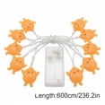 thumbnail image 4 of Halloween String Lights 6M 40 LEDs Battery Operated Holiday Parties C 1pc, 4 of 8