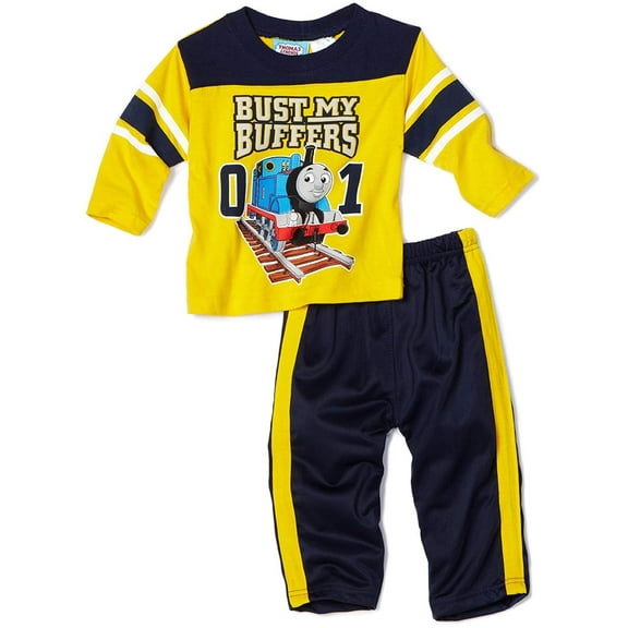Thomas & Friends Baby Boys Bust My Buffers Clothing Set, Yellow, 12 Months