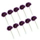 thumbnail image 1 of Advancent 10 piezas de flores artificiales Gerbera plantas falsas Mini ramo buscando hogar jardín fiesta arreglos florales Decoración Decoración Morado oscuro Advancent HA084637-03, 1 of 6