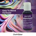 thumbnail image 5 of Chefmaster Liqua-Gel Food Color 0.70 Ounce - Purple, 5 of 7
