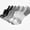 Silver, variant on Babcutegg Men's 6 Pack Low Cut Athletic Socks Cushioned Breathable Cotton Moisture Wicking Running Socks Gray Size Free Size