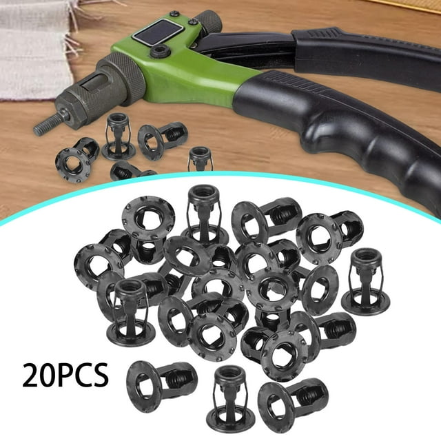 20 piezas de tuercas de pétalo para instalación de cortinas y paneles de yeso XS