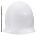 thumbnail image 1 of Silicone Hair Dye Cap with Hooks for Salon Use-Good, 1 of 5