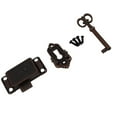 thumbnail image 5 of AFQH Antique Door Lock Drawer Jewelry Box Cabinet Wardrobe Cupboard Door Lock Set, 5 of 10