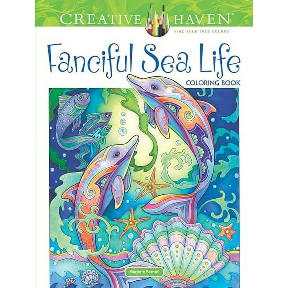 Creative Haven Fanciful Sea Life Coloring Book: Series 1, Book 1, First Edition (Paperback)