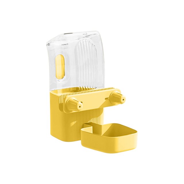 TIELUTT Distributeur Automatique d'Eau pour Animaux de Compagnie Bol pour Chat et Chien avec Réglage du Bouton pour Usage Intérieur Design Étanche