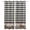 Black, variant on Farmhouse Kitchen Curtains American Country Star Barn Black Plaid Berry Cafe Short Curtains for Bathroom Blackout Window Curtain Small Window Treatment Drapes for Bedroom Living Room 42"x45"x2