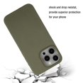 thumbnail image 4 of KAIYANG Funda para iPhone 12 Pro Max de paja de trigo ecológica, biodegradable, estilo E, iPhone 12 Pro Max 6,7, color turquesa, 4 of 5