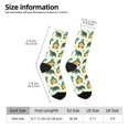thumbnail image 2 of Fotbe Cartoon Turtles Calcetas Largas con Estampado para Hombre y Mujer – Calcetas de Compresión Transpirables y Elásticas, Viajar y Uso Diario Talla 5-11, 2 of 6