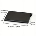 thumbnail image 4 of Minimalist Aluminum Card Holder - Sleek and Sturdy Design (Blue), 4 of 6