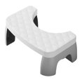 thumbnail image 1 of Toilet Stool Non-Slip Poop Stool Plastic Toilet Squat Stool Removable Home Adult Bathroom Accessories WHITE, 1 of 6