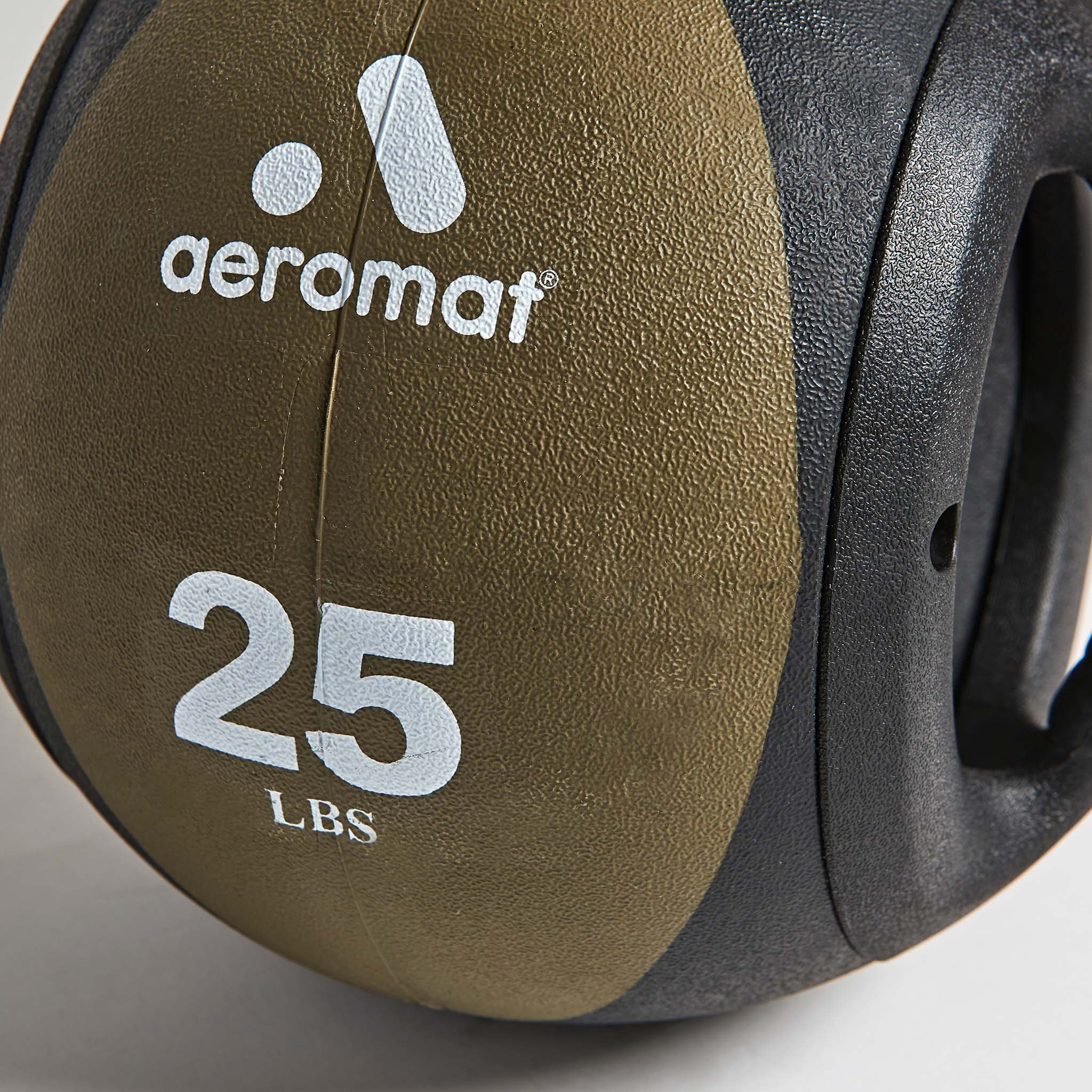 Dual Grip Power Med Ball in Black and Bronze
