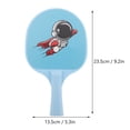 thumbnail image 3 of SHISUYAN Hanging Table Tennis Trainer Portable Ping Pong Paddle Set For Kids With Racket And Balls Parent Child Door Pong Game Exerciser, 3 of 9