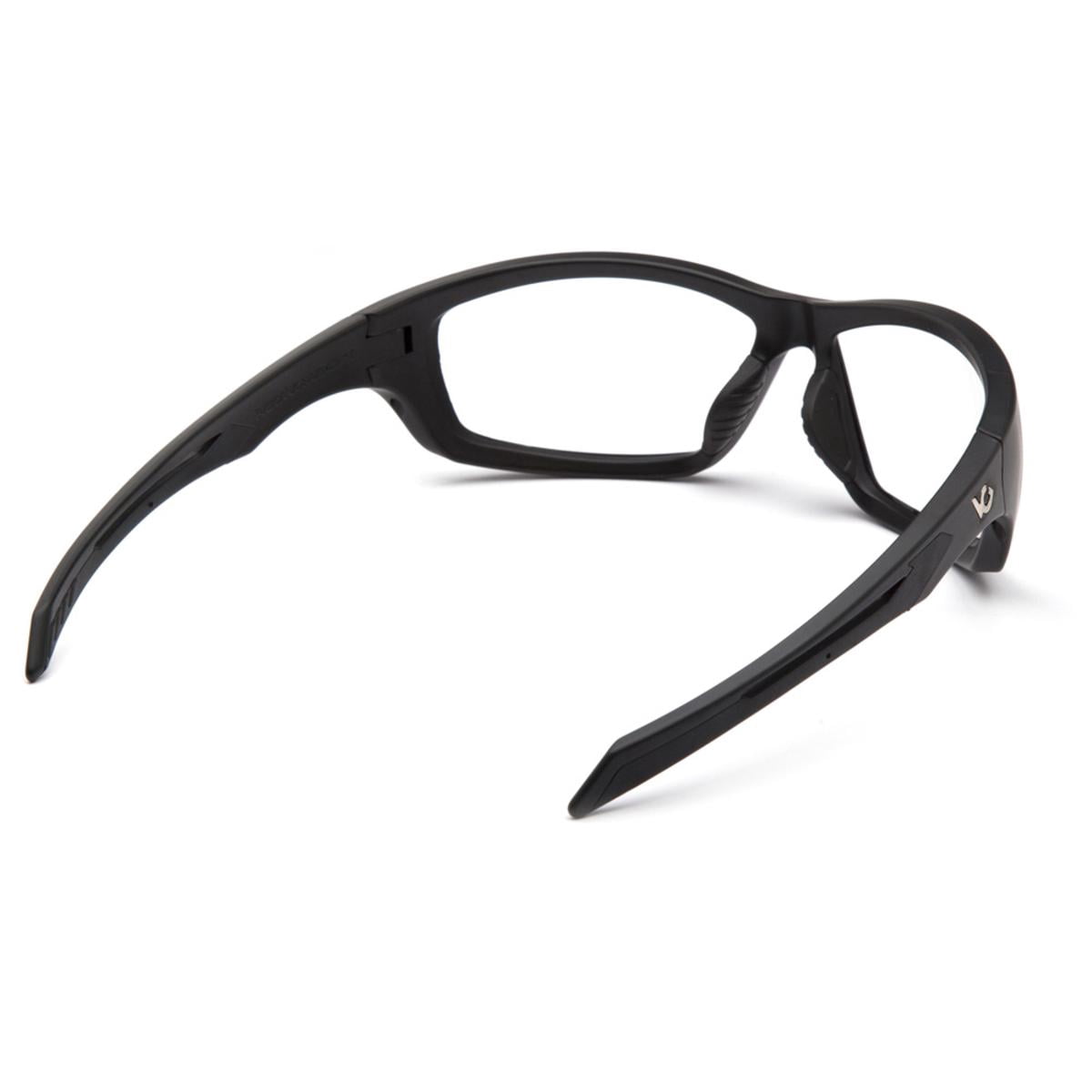 Pyramex Howitzer Safety Eye Glasses Blk Frame Clear AntiFog Lens