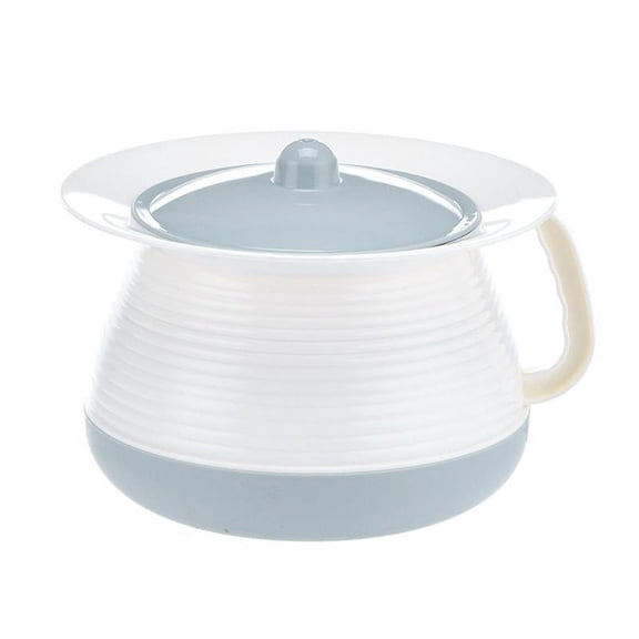 DOYOUNG Plastic Child Potty with Handle and Lid Portable Handheld Spittoon Chamber Pot for Home Bedroom Kids Urinals Practical Tool Supplies