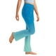 thumbnail image 4 of Odeerbi 2-13 Años Niñas Pierna Ancha Pantalones Yoga Gradiente Workout Danza Deportes Atlético Pantalones Elasticidad Lindo Alta Cintura Pantalones Pierna Recta, 4 of 9