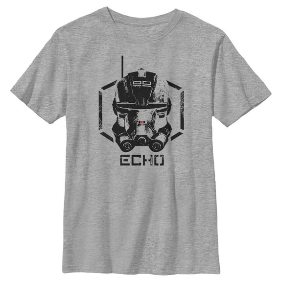 Boy's Star Wars: The Bad Batch Echo Graphic Tee Athletic Heather Small