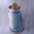 thumbnail image 1 of Suéter de camiseta a rayas de pelea de perros franceses de primavera, otoño e invierno con perro tigre, ropa para perros medianos y pequeños, 1 of 5