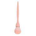 thumbnail image 3 of Brocha de maquillaje profesional para rubor, portátil, de fibra sintética suave, para polvos sueltos, herramienta cosmética para mujer, color rosa, 3 of 14
