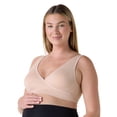 thumbnail image 4 of Ingrid & Isabel For Every Belly Women's Maternity & Nursing Seamless Crossover Bra, 2-Pack, SizesXS-4XL, 4 of 9