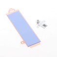 thumbnail image 1 of Langgg M.2 SSD Thermal Bracket Shield Cover Mounting Bracket Shield Caddy Bracket Caddy 026x1Y 0x8My9 Caddy 26X1Y for Dell 5515 Laptop 2280, 1 of 5