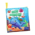 thumbnail image 1 of Libro Suave Actividad de Tela Macarena Juguete de Aprendizaje Educativo Temprano Animal Marino, 1 of 8