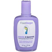 Foot Steps: Exfoliating Lavender & Spearmint Foot Scrub, 6 fl oz