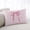 Pink, variant on Cute Bow Throw Pillow Covers, Blue Bowknot Minimalist Solid Color Soft Breathable Pillow Cases with Invisible Zipper for Sleeping, Toddler Pillowcases for Couch Bed Sofa Chair 12x20 Inches