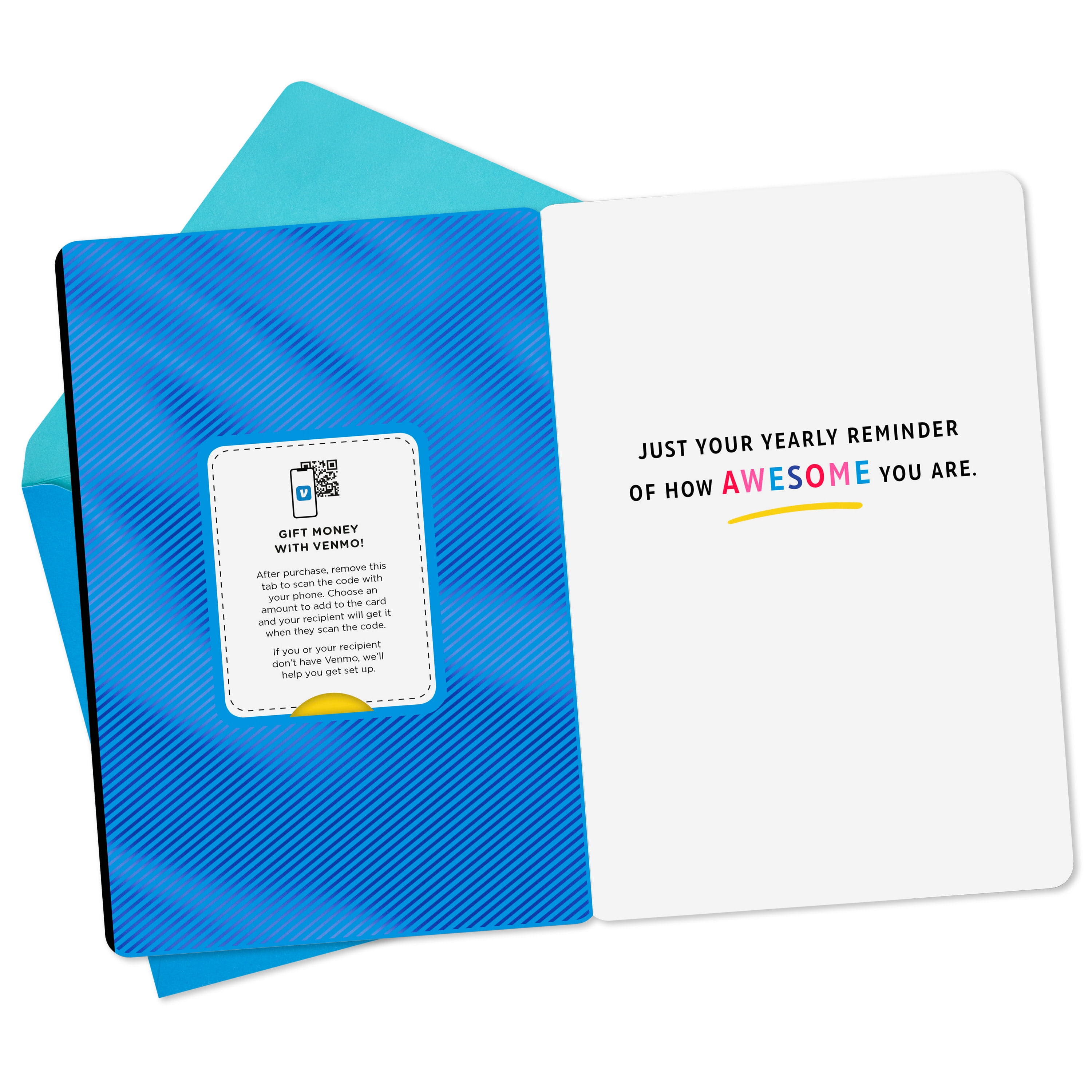 Hallmark And Venmo Birthday Greeting Card (Happy Birthday)