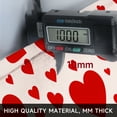 thumbnail image 4 of CCTFS Red Love on Valentine's Day Kitchen Mat Rug Set - Perfect for Kitchen Counter, 16''*24''/20''*32''/47''*18'', Functional for Decoration, 4 of 10