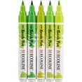 thumbnail image 2 of Ecoline Liquid Watercolour Brush Pen, 5-Color Green Set, 2 of 3
