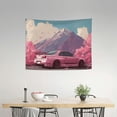 thumbnail image 2 of RKSupls Pink Sports Car Tapestry, Home Tapestry Suitable for Hanging for Decorative Wall Hanging, Decorative Bedroom, Living Room Decoration - 40*30in, 2 of 6