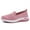 Pink, variant on CAIXAI Orthopedic Dress Sneakers Women Adjustable Upper Sneakers for Women Breathable -On Womens Walking Shoes Mesh Knitted Mary Jane Shoes Women Hands-Free Sports Shoes