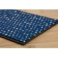 thumbnail image 4 of Natural & Recycled Rubber Boot Tray with Blue & Ivory Coir Insert, 4 of 14