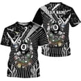 thumbnail image 4 of Personalized Name Billiard Shirts 3D, Billiards Shirt 8 Ball Billiard Shirt Custom Men's Pool Men Women1 (Orange, 5XL), 4 of 10