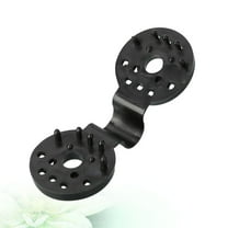 ULTNICE Outdoor 2Pcs Black Plastic Shade Cloth Clips for Sunshade Net Fastening