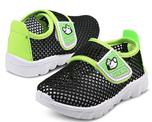 DADAWEN Baby's Boy's Girl's Water Shoes Lightweight Breathable Mesh Running Sneakers Sandals 