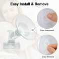 thumbnail image 5 of Kripyery Breast Pump Part Flange Inserts Convert Perfect Fit BPA-Free Food-Grade Materials Breast Pump Part Women Supply, 5 of 8